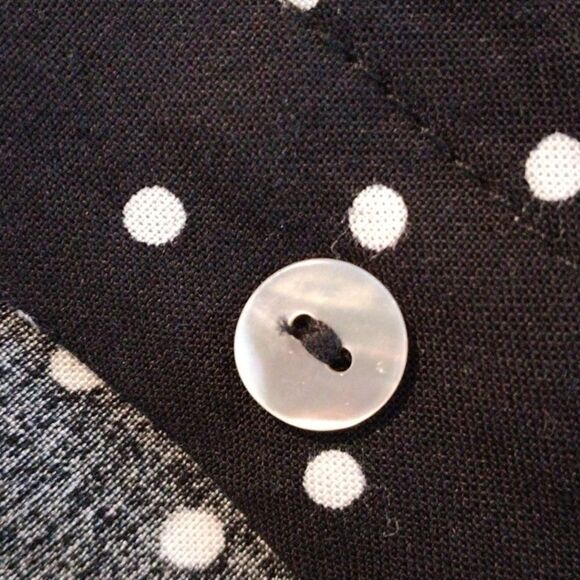 Essentials by ABS Polka Dot Blouse - Picture 14 of 14